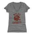 Myles Garrett Women's V-Neck T-Shirt | 500 LEVEL