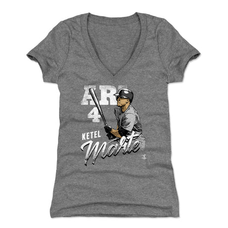 Ketel Marte Women's V-Neck T-Shirt | 500 LEVEL