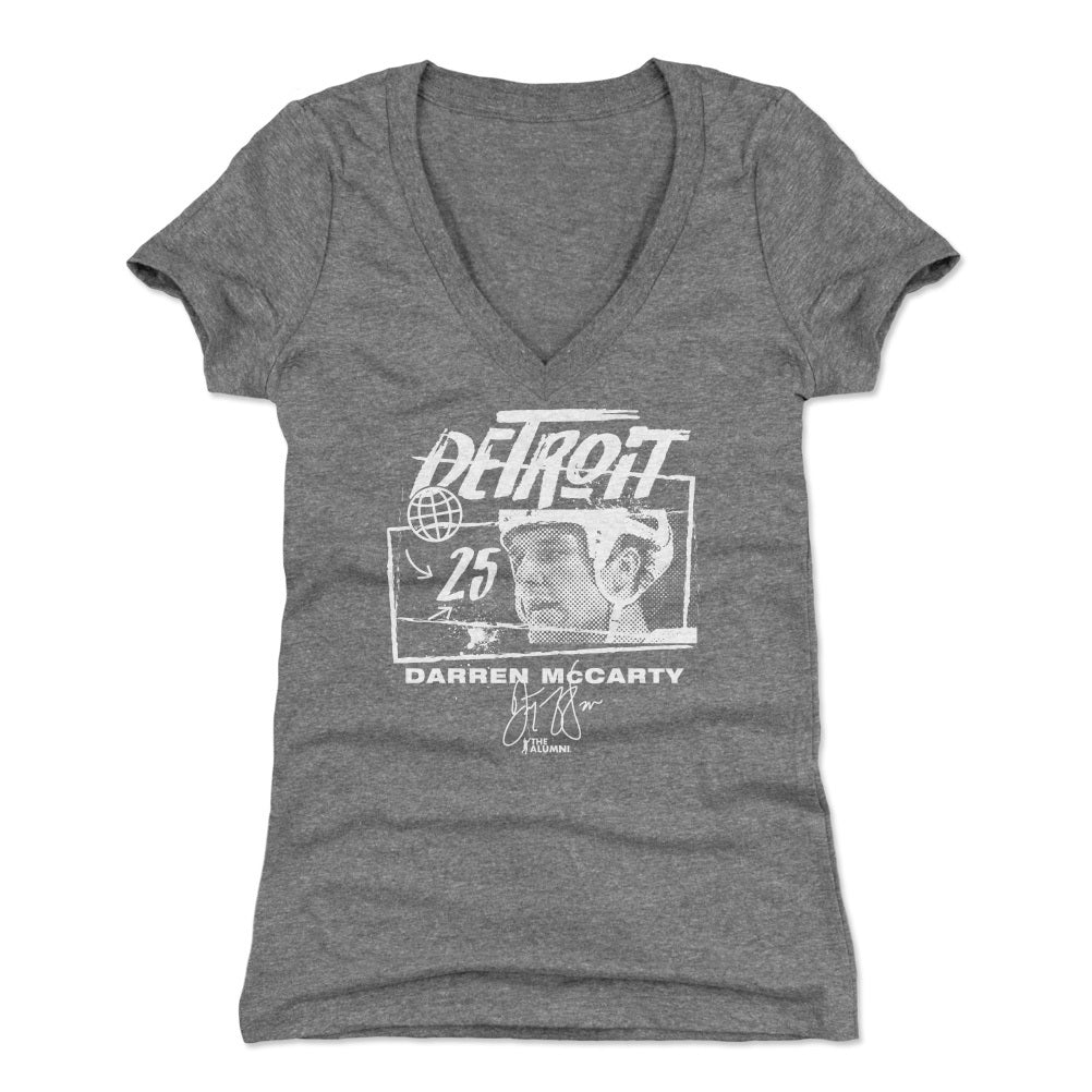 Darren McCarty Women&#39;s V-Neck T-Shirt | 500 LEVEL