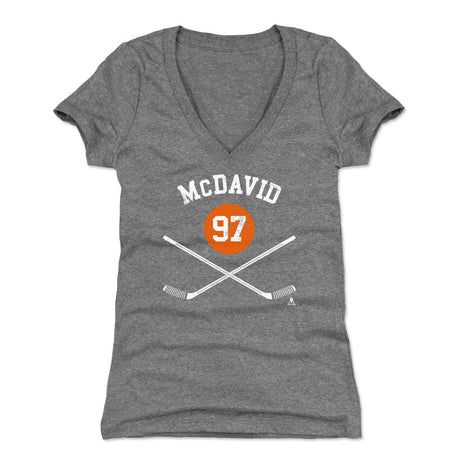Connor McDavid Women's V-Neck T-Shirt | 500 LEVEL