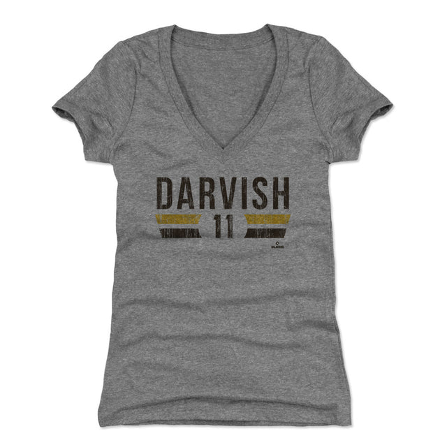 Yu Darvish Women's V-Neck T-Shirt | 500 LEVEL