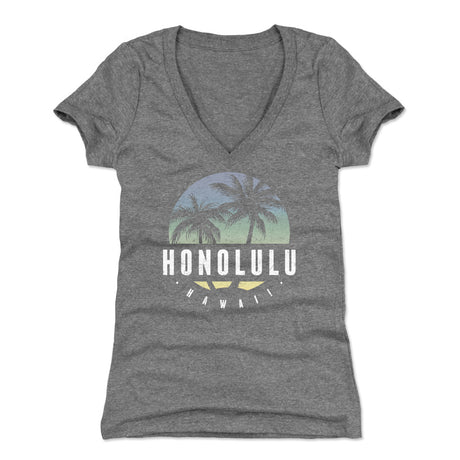 Honolulu Women's V-Neck T-Shirt | 500 LEVEL