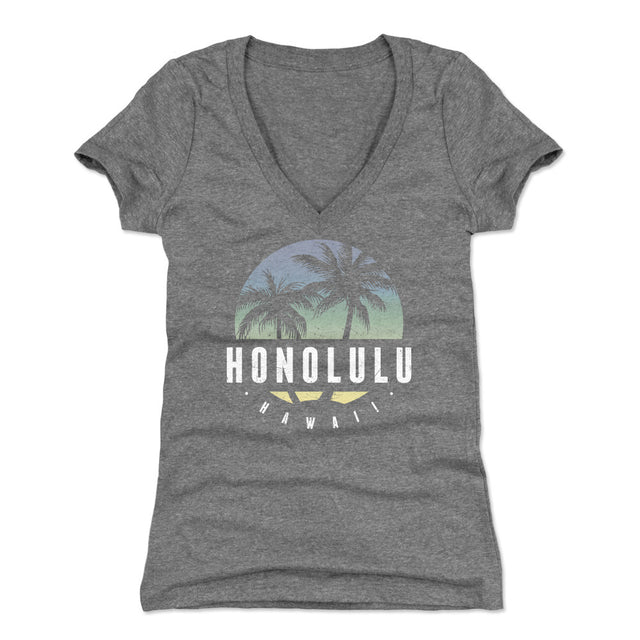 Honolulu Women's V-Neck T-Shirt | 500 LEVEL