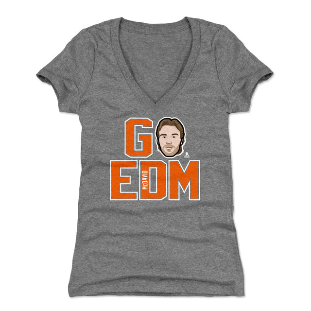 Connor McDavid Women's V-Neck T-Shirt | 500 LEVEL
