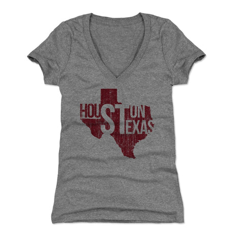 Houston Women's V-Neck T-Shirt | 500 LEVEL