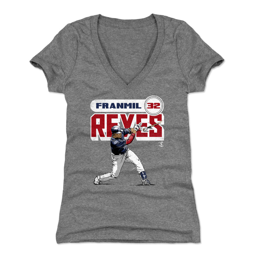 Franmil Reyes Women&#39;s V-Neck T-Shirt | 500 LEVEL