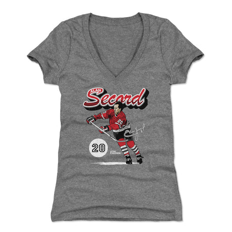 Alan Secord Women's V-Neck T-Shirt | 500 LEVEL