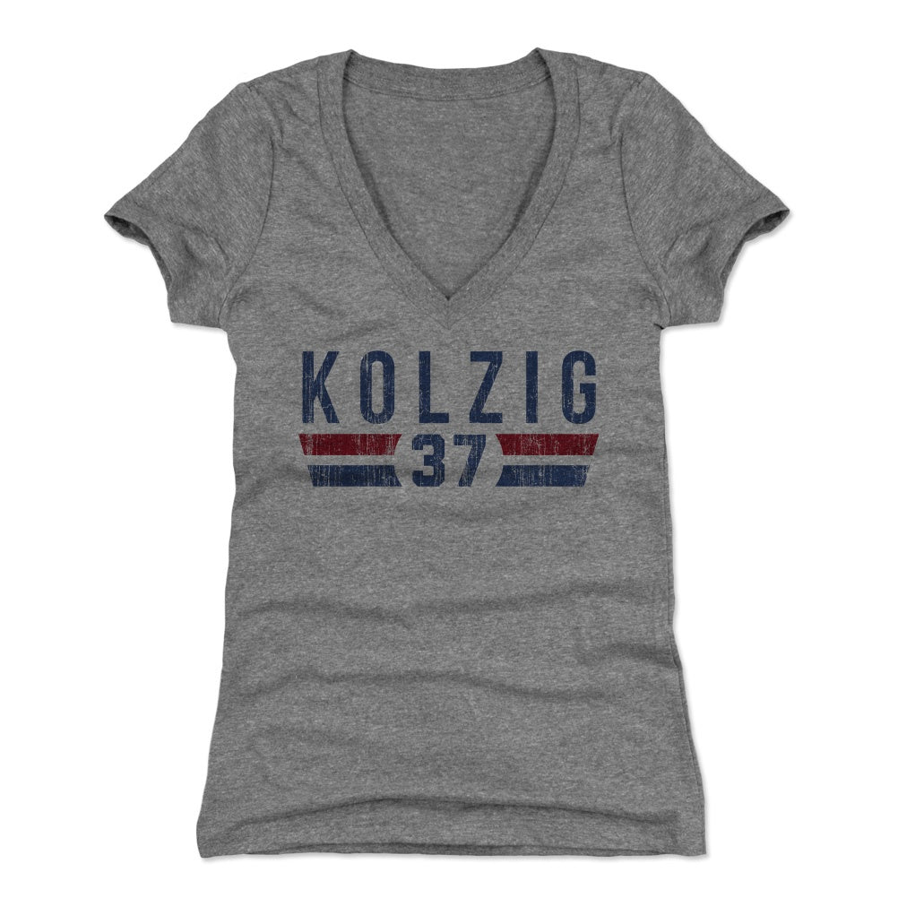 Olie Kolzig Women's V-Neck T-Shirt | 500 LEVEL
