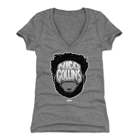 Nico Collins Women's V-Neck T-Shirt | 500 LEVEL