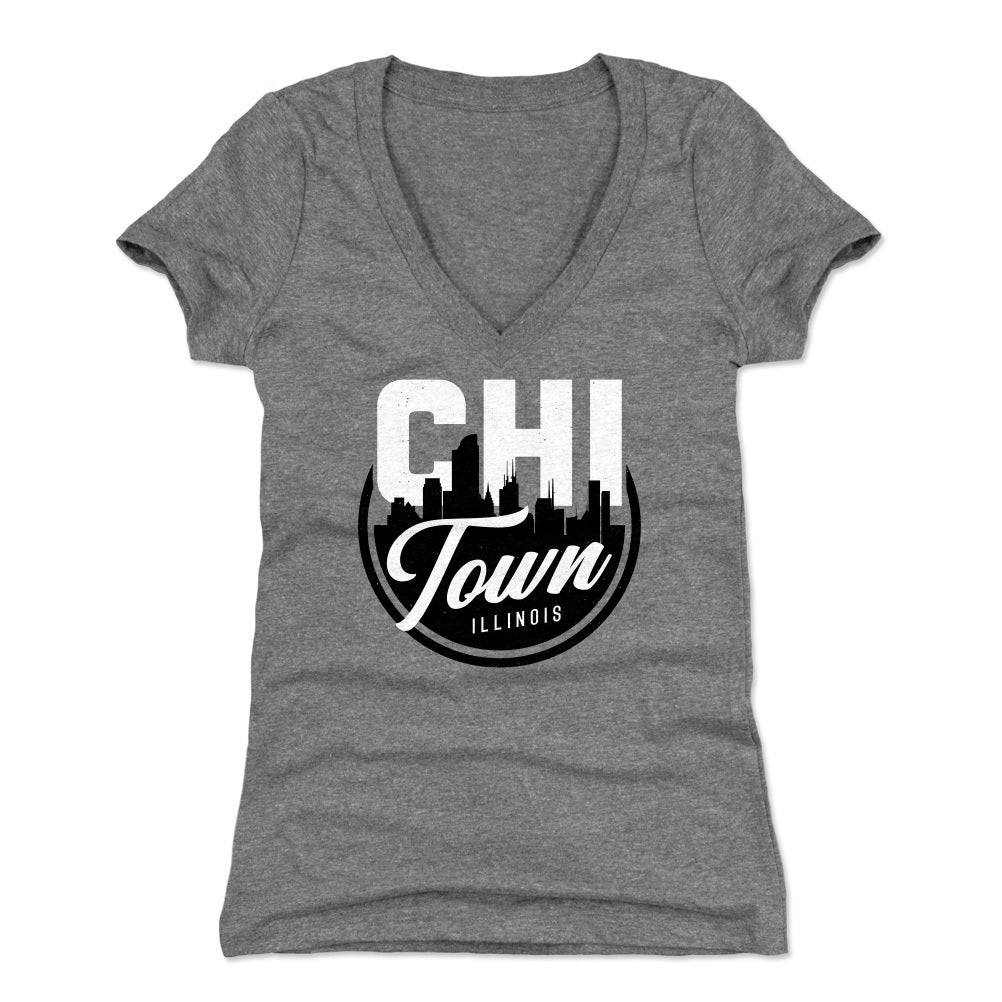 Chicago Women's V-Neck T-Shirt | 500 LEVEL