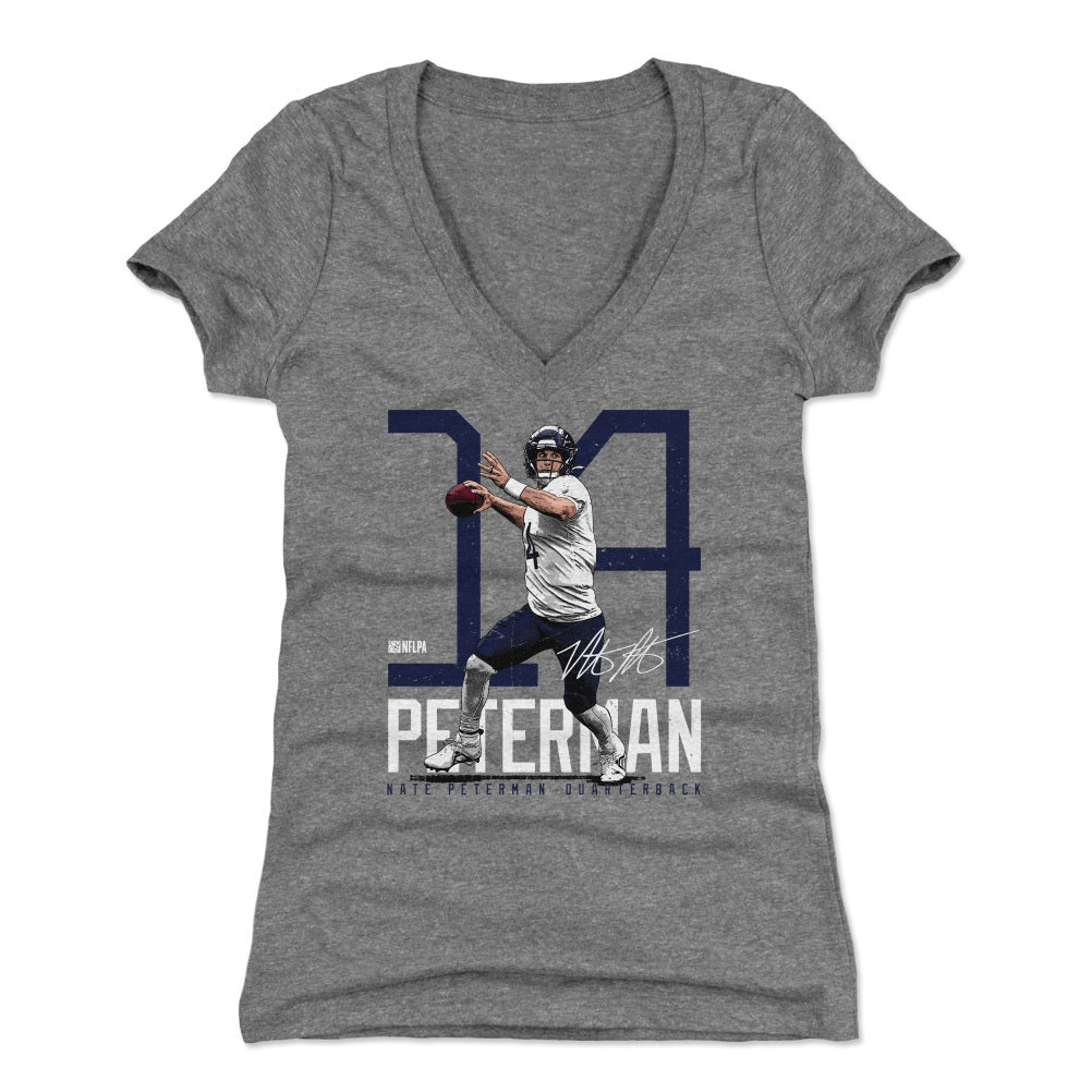 Nate Peterman Women&#39;s V-Neck T-Shirt | 500 LEVEL