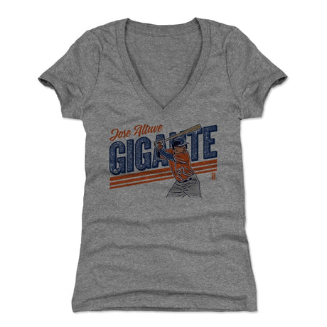 Jose Altuve Women's V-Neck T-Shirt | 500 LEVEL