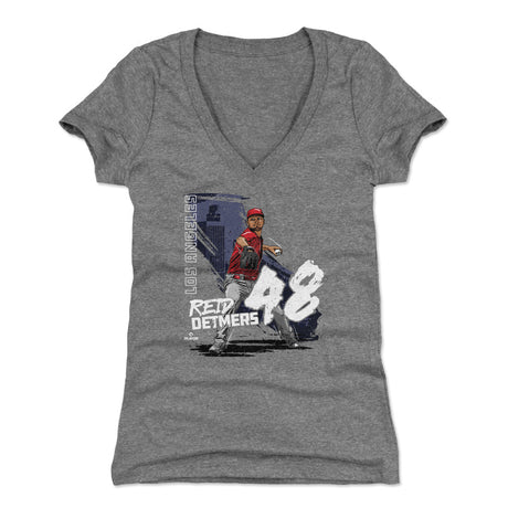 Reid Detmers Women's V-Neck T-Shirt | 500 LEVEL