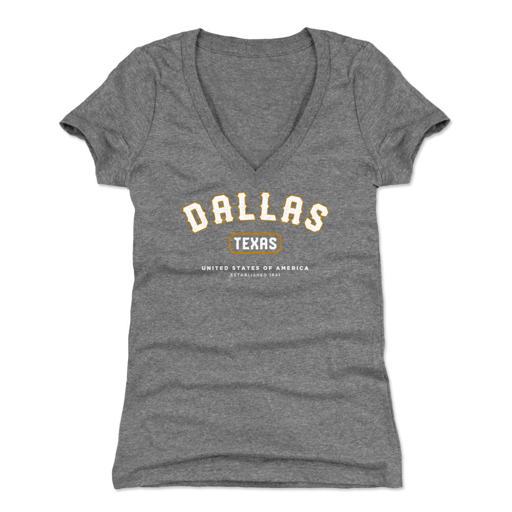 Dallas Women's V-Neck T-Shirt | 500 LEVEL