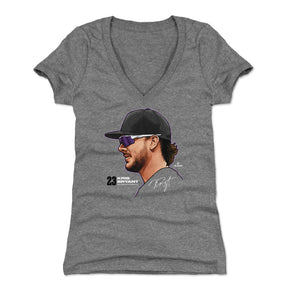 Kris Bryant Women's V-Neck T-Shirt | 500 LEVEL