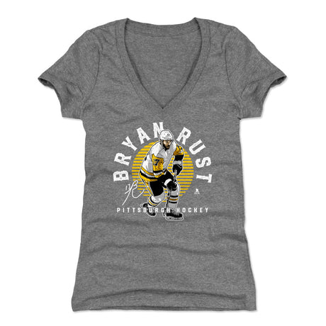 Bryan Rust Women's V-Neck T-Shirt | 500 LEVEL