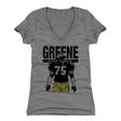 Mean Joe Greene Women's V-Neck T-Shirt | 500 LEVEL