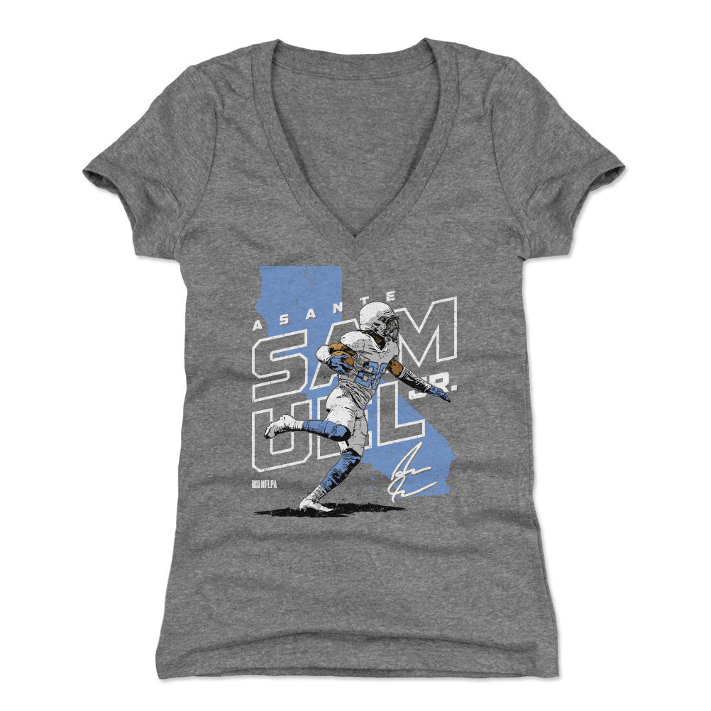 Asante Samuel Jr. Women&#39;s V-Neck T-Shirt | 500 LEVEL