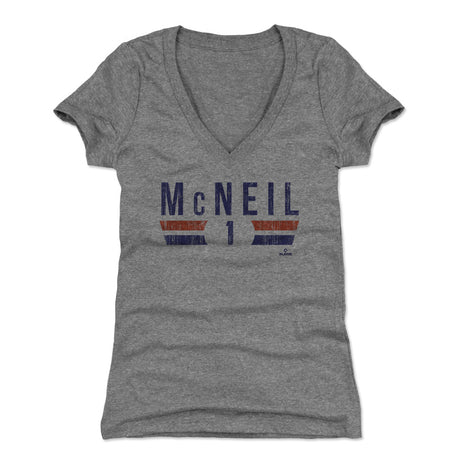 Jeff McNeil Women's V-Neck T-Shirt | 500 LEVEL