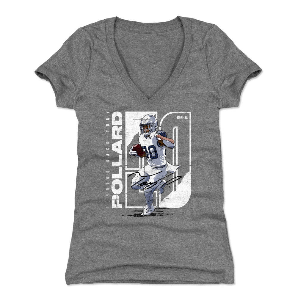 Tony Pollard Women&#39;s V-Neck T-Shirt | 500 LEVEL