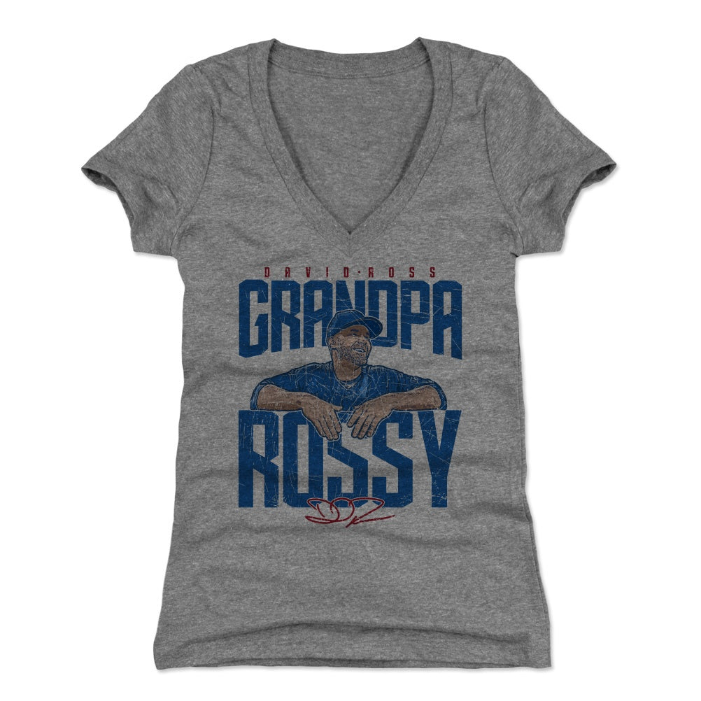David Ross Women's V-Neck T-Shirt | 500 LEVEL