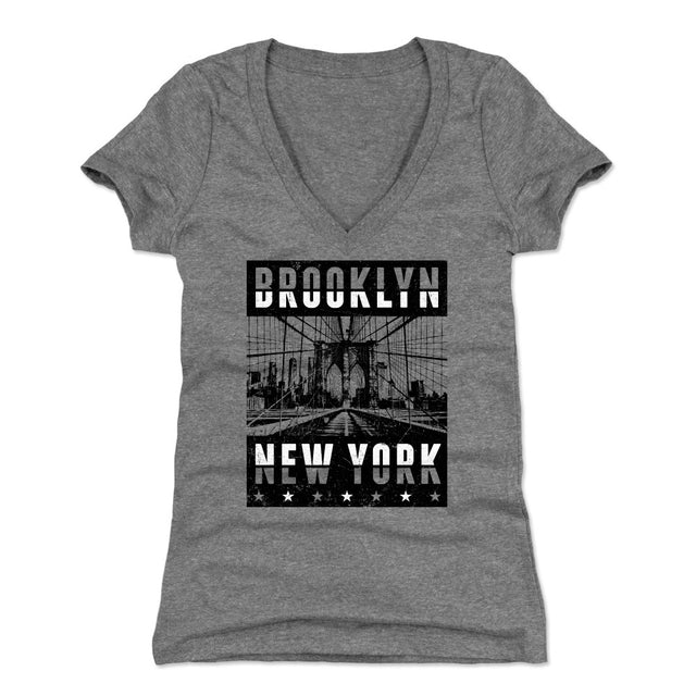 Brooklyn Women's V-Neck T-Shirt | 500 LEVEL
