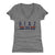 Edwin Diaz Women's V-Neck T-Shirt | 500 LEVEL