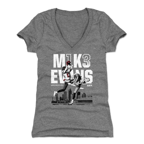 Mike Evans Women's V-Neck T-Shirt | 500 LEVEL