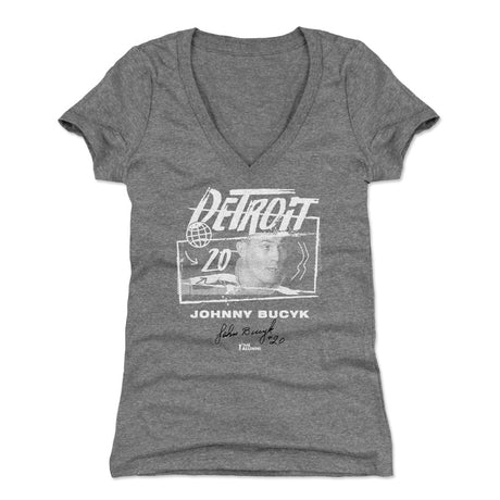 Johnny Bucyk Women's V-Neck T-Shirt | 500 LEVEL