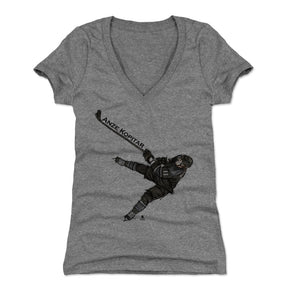 Anze Kopitar Women's V-Neck T-Shirt | 500 LEVEL