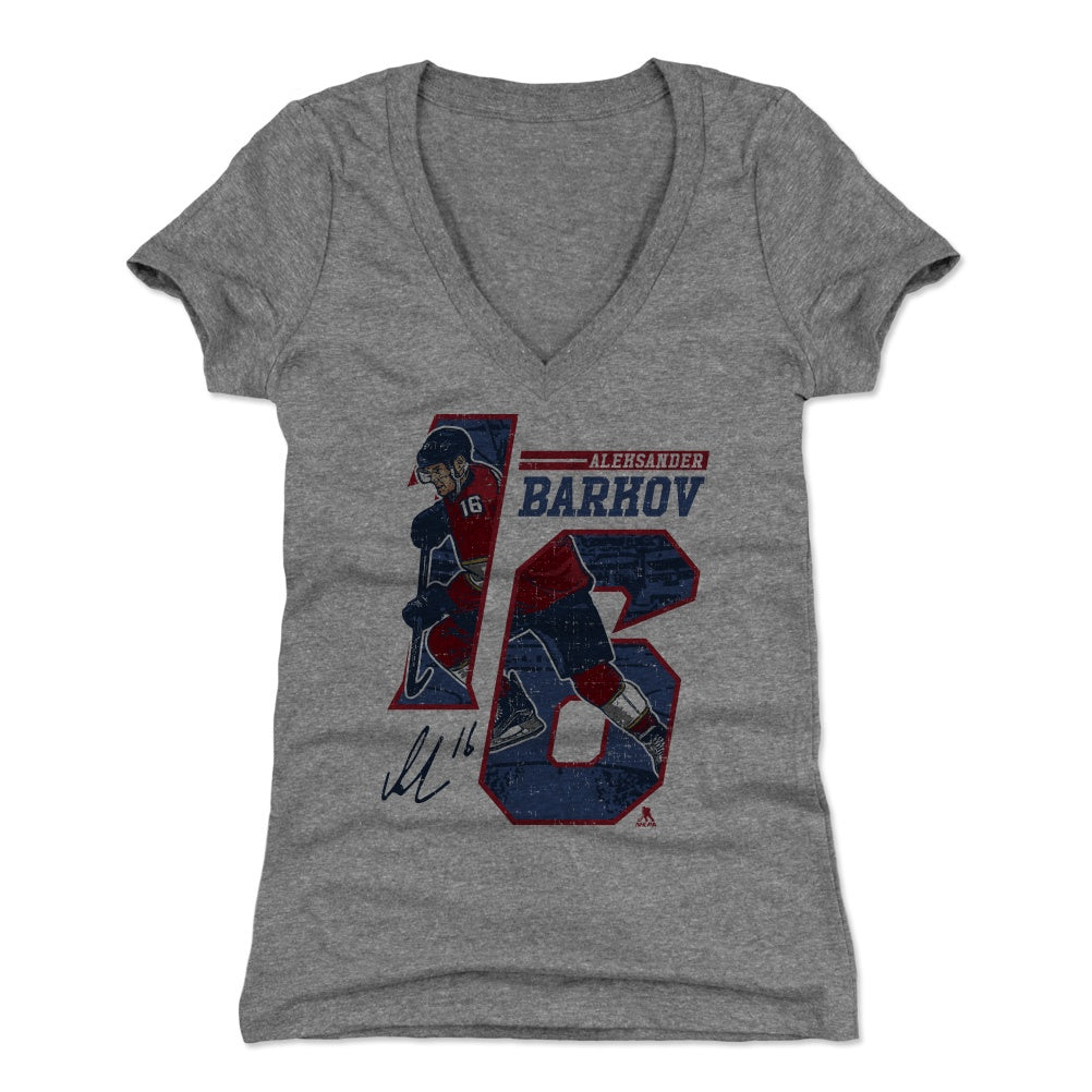 Aleksander Barkov Women's V-Neck T-Shirt | 500 LEVEL