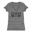 Corey Seager Women's V-Neck T-Shirt | 500 LEVEL