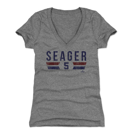 Corey Seager Women's V-Neck T-Shirt | 500 LEVEL