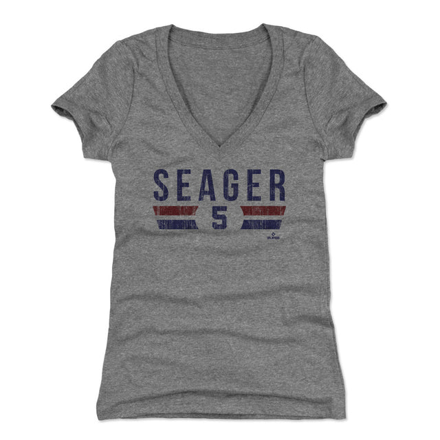 Corey Seager Women's V-Neck T-Shirt | 500 LEVEL