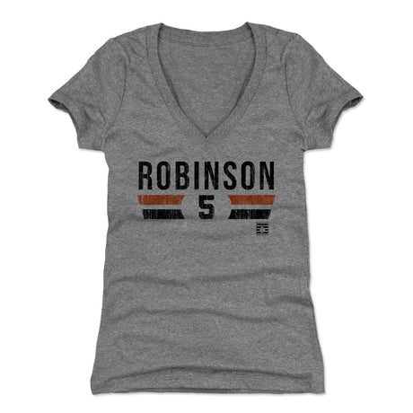 Brooks Robinson Women's V-Neck T-Shirt | 500 LEVEL