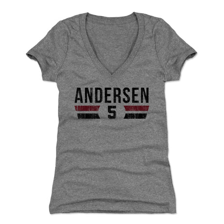 Morten Andersen Women's V-Neck T-Shirt | 500 LEVEL