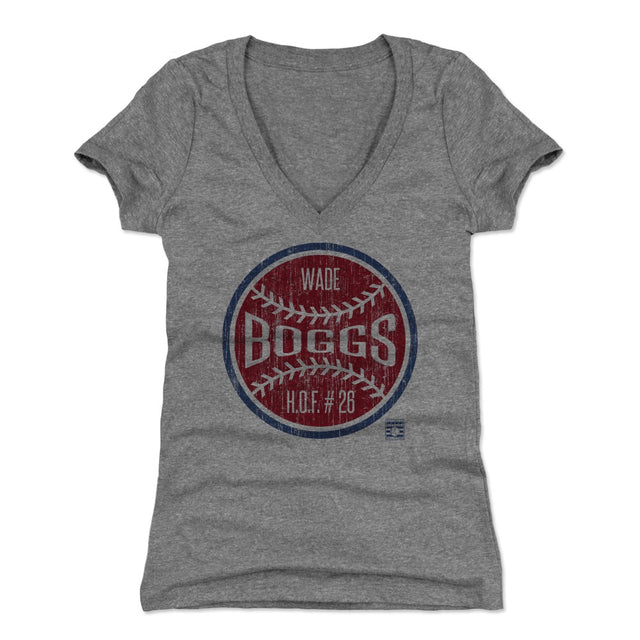 Wade Boggs Women's V-Neck T-Shirt | 500 LEVEL