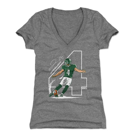 Jake Elliott Women's V-Neck T-Shirt | 500 LEVEL