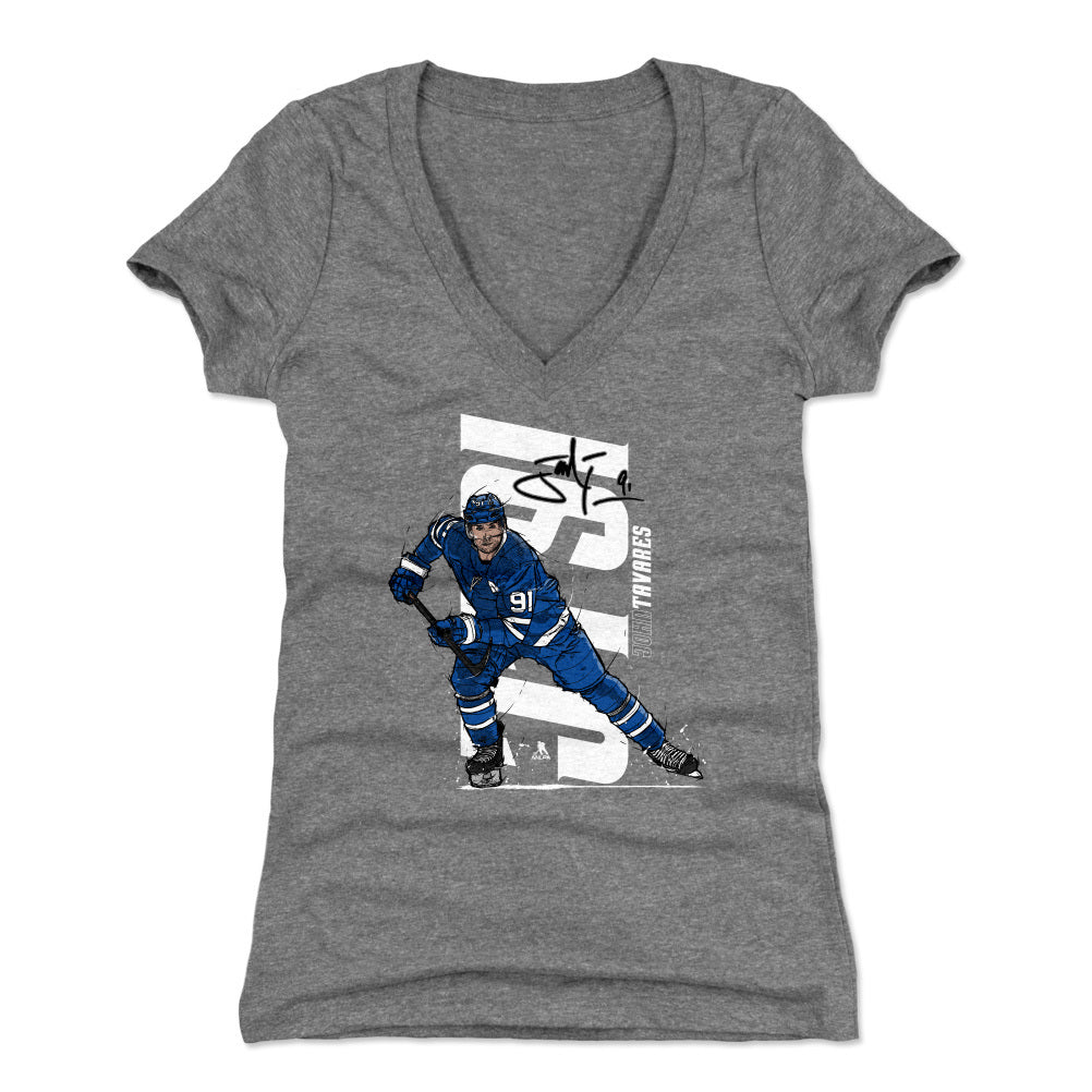 John Tavares Women's V-Neck T-Shirt | 500 LEVEL