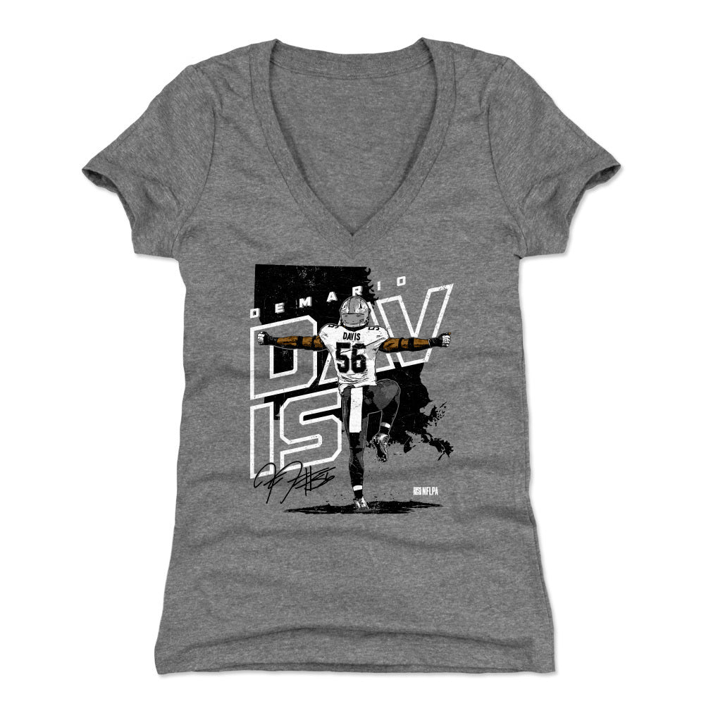 Demario Davis Women&#39;s V-Neck T-Shirt | 500 LEVEL