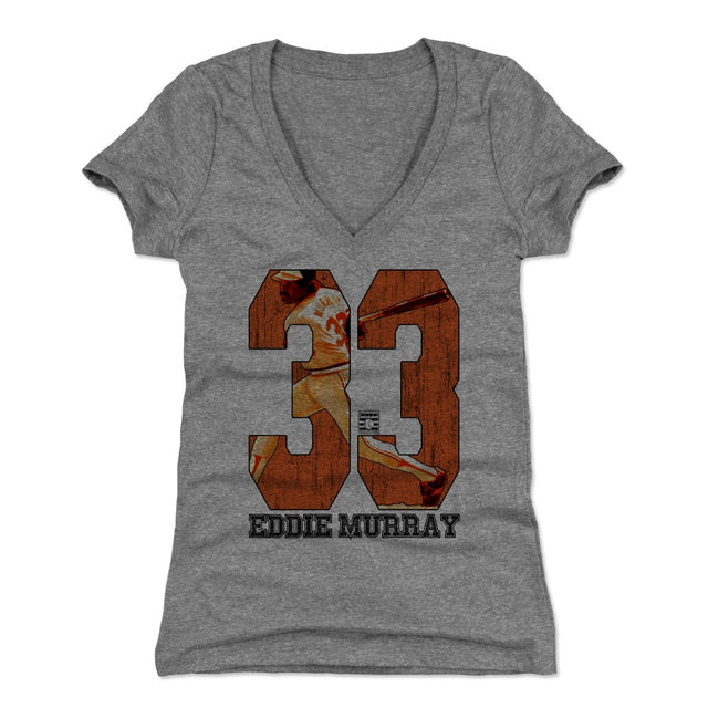 Eddie Murray Women's V-Neck T-Shirt | 500 LEVEL