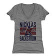 Nicklas Backstrom Women's V-Neck T-Shirt | 500 LEVEL