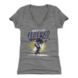 Bernie Federko Women's V-Neck T-Shirt | 500 LEVEL