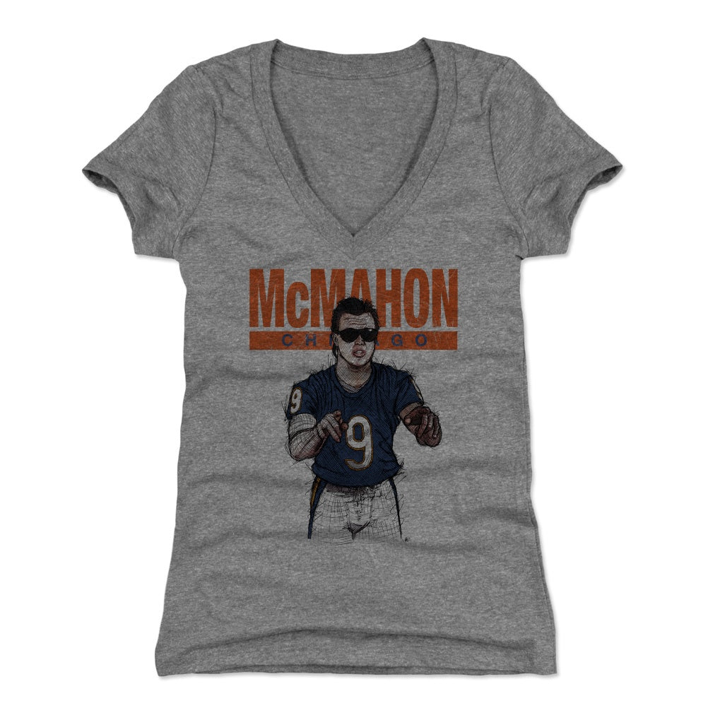 Jim McMahon Women's V-Neck T-Shirt | 500 LEVEL