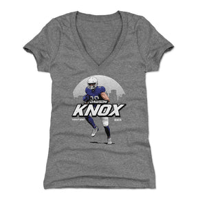 Dawson Knox Women's V-Neck T-Shirt | 500 LEVEL