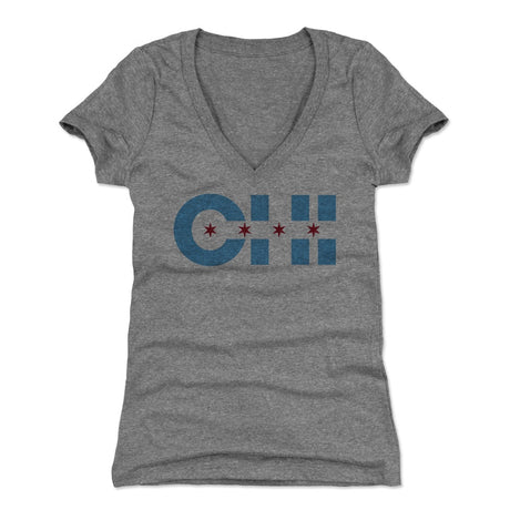 Chicago Women's V-Neck T-Shirt | 500 LEVEL