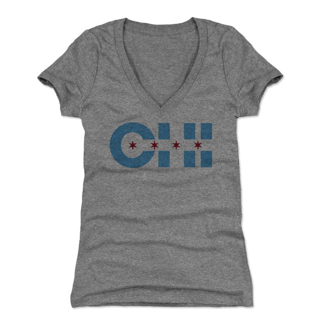 Chicago Women's V-Neck T-Shirt | 500 LEVEL