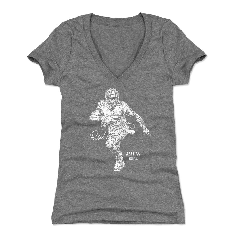Patrick Mahomes Women's V-Neck T-Shirt | 500 LEVEL