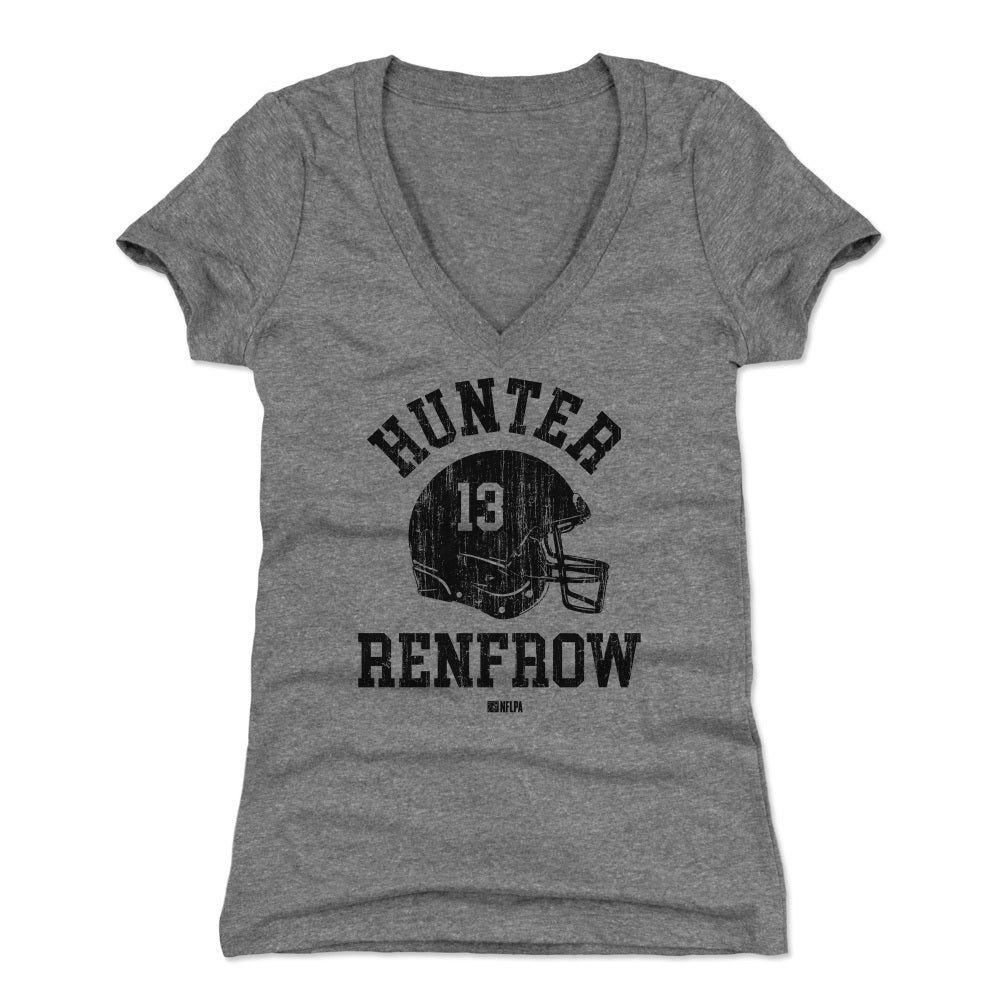 Hunter Renfrow Women&#39;s V-Neck T-Shirt | 500 LEVEL