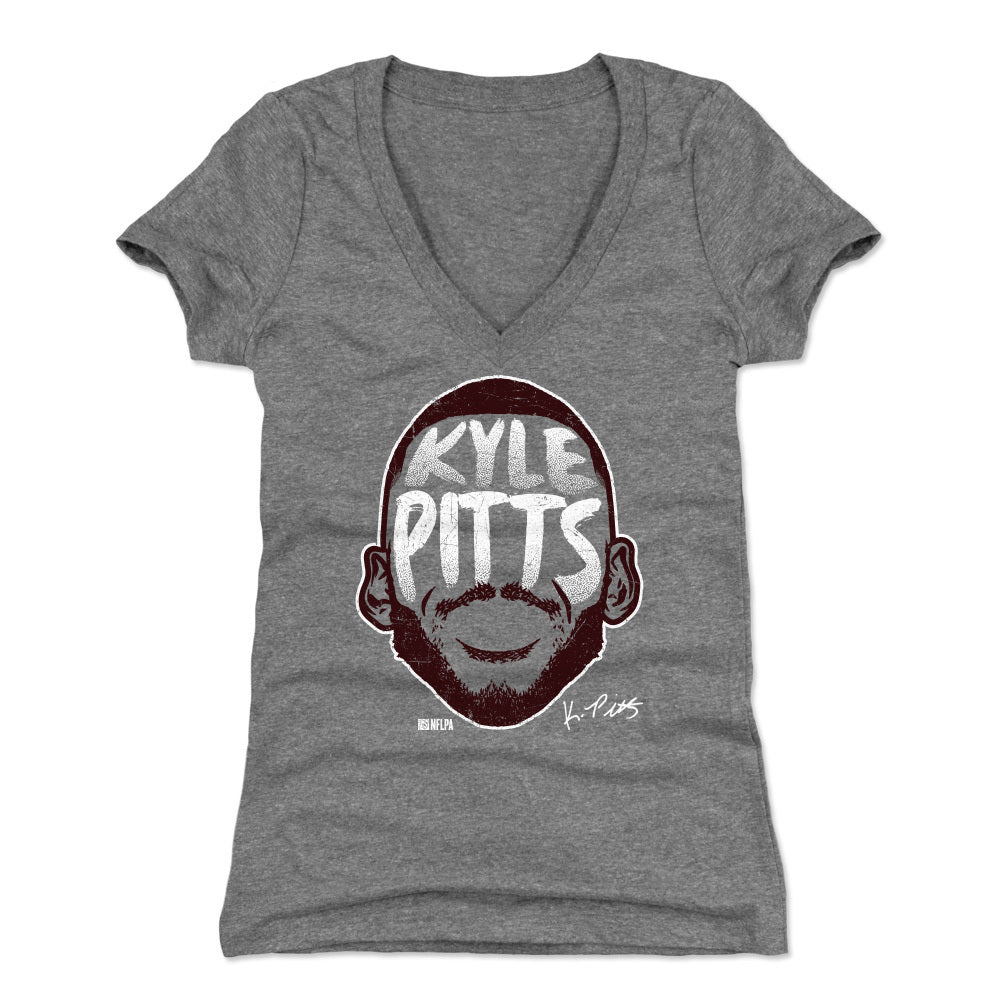 Kyle Pitts Women's V-Neck T-Shirt | 500 LEVEL